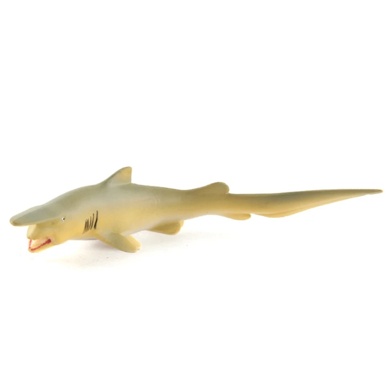 

4-7inch 1Set/6Pieces Interactive Realistic Soft Simulation Marine Animal Model Miniature Toy Figure Room Ornament