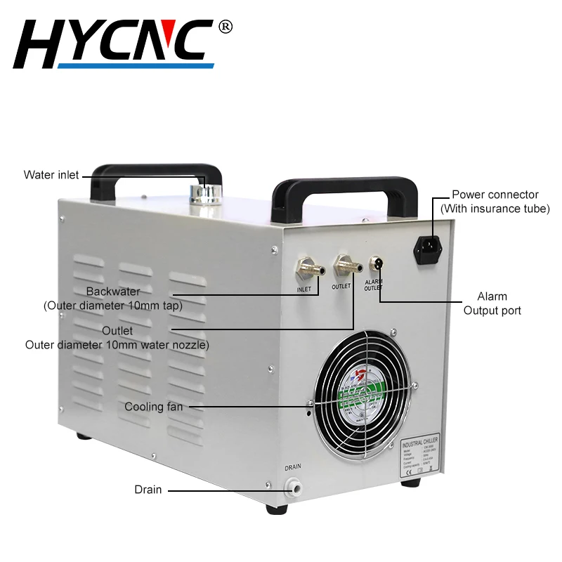 Промышленный охладитель CW3000 CNC циркуляция охлаждающей воды шпинделя CO2 волоконно