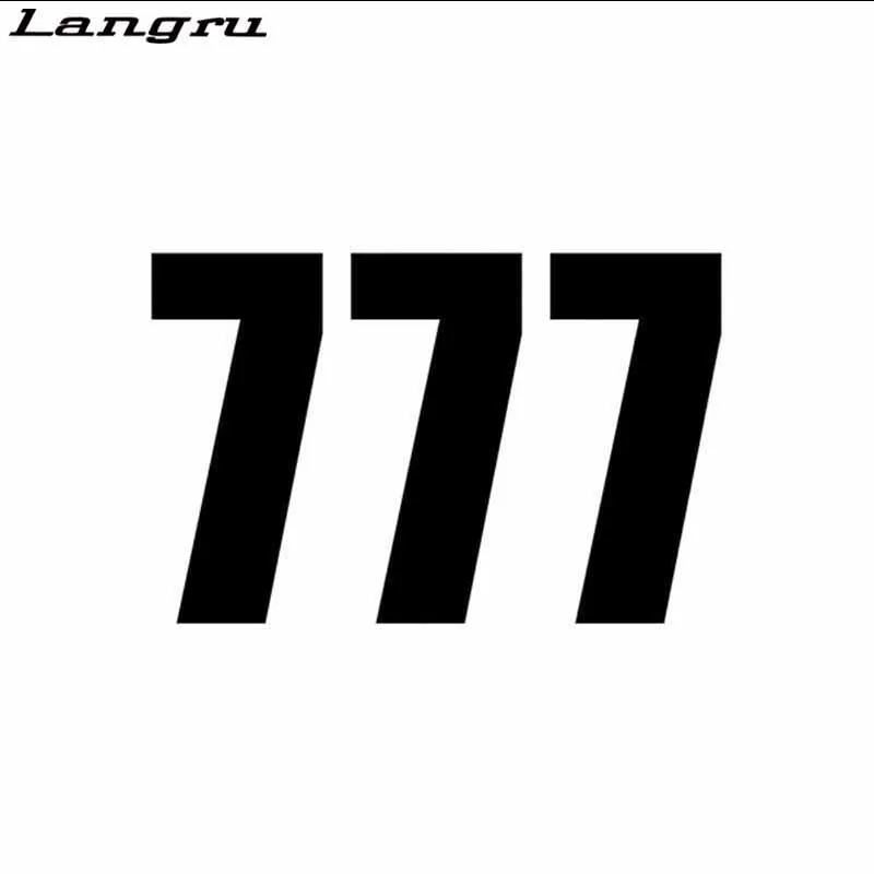 Виниловые автомобильные аксессуары Langru модель 777 переключаемый рисунок