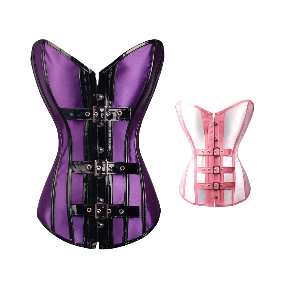 Корсет в стиле стимпанк Готическая Женская пикантная одежда пластмассовое