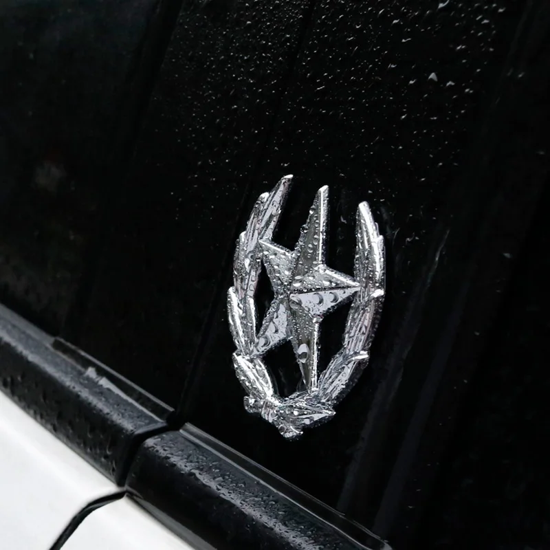 Эмблема Noizzy в виде ушной звезды металлические 3D наклейки для автомобиля