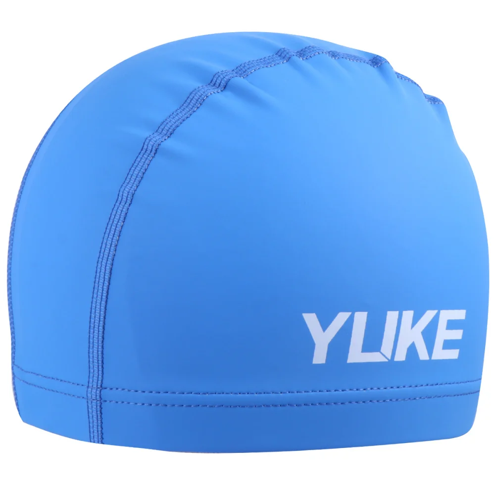 

1pc Elastic Swimming Caps Unisex Waterproof Swim Cap Hair Ear Protection Hats for Adults )