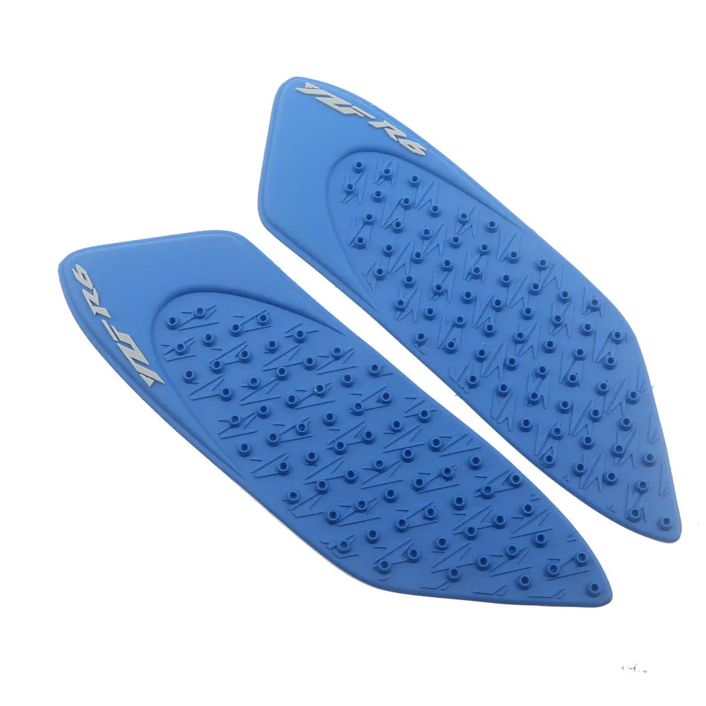 

Motorcycle Sticker Tank Traction Pad Side Gas Fuel Knee Grip Protector Decal For YAMAHA YZF R6 2006-2007