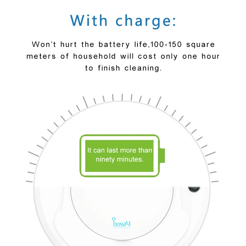 Автоматический подметальный робот 3 в 1 мощный всасывающий умный пылесос