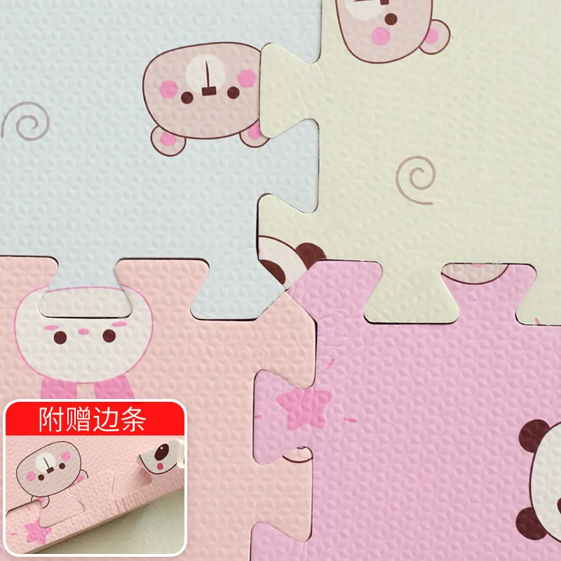 16Pcs/Lot New Cartoon Soft Kids Rug Baby Play Mat Toys Eva Foam Infant Developing Puzzle Interlock Floor Mats 30*30*1CM | Игрушки и