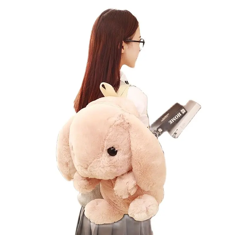50cm Kawaii Rabbit Backpacks Kids Toys Backpack Children Cartoon Bag Stuffed Plush Gifts for Girls | Игрушки и хобби