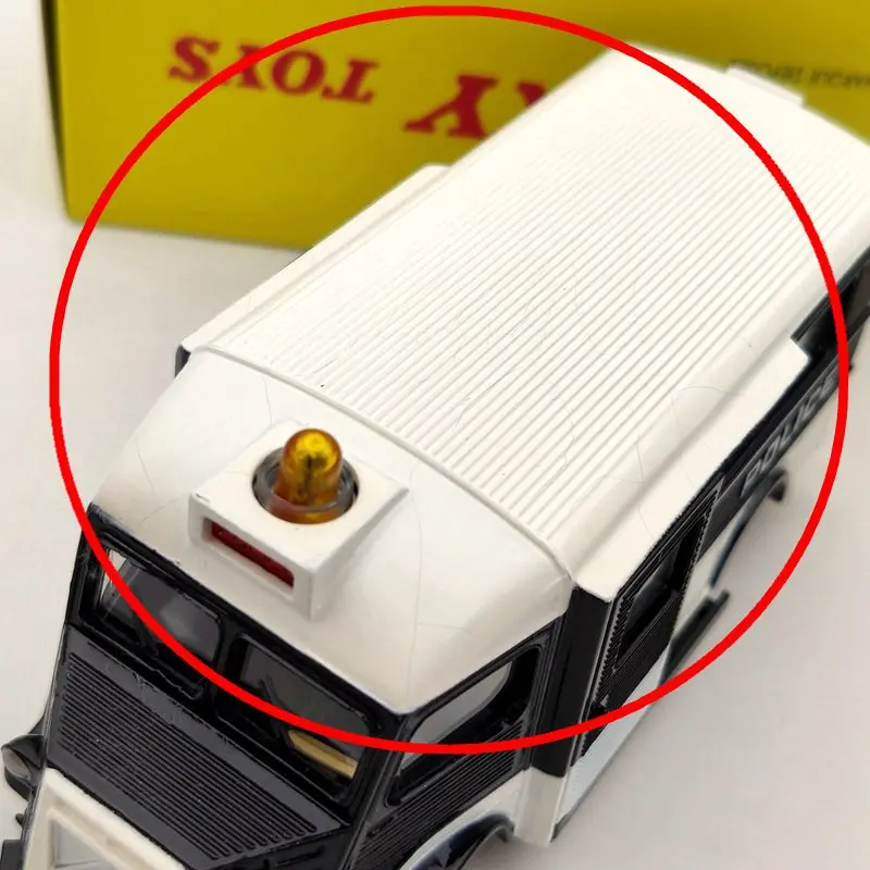 Atlas 1:43 Dinky Toys 566 Citroen CURRUS Car DE Police Secours Deicast модели игрушек для автомобилей