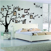 3d sticker on the wall black art photo frame memory tree wall stickers home decor family tree wall decal