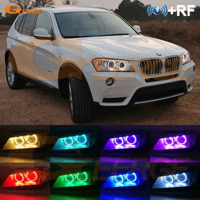 Радиочастотное дистанционное управление через Bluetooth приложение разноцветная RGB