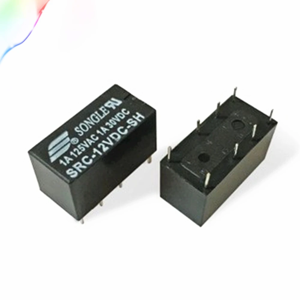 5 шт. реле SRC-05VDC-SH SRC-12VDC-SH SRC-24VDC-SH В 12 24 постоянного тока 8 контактов цена оптовой