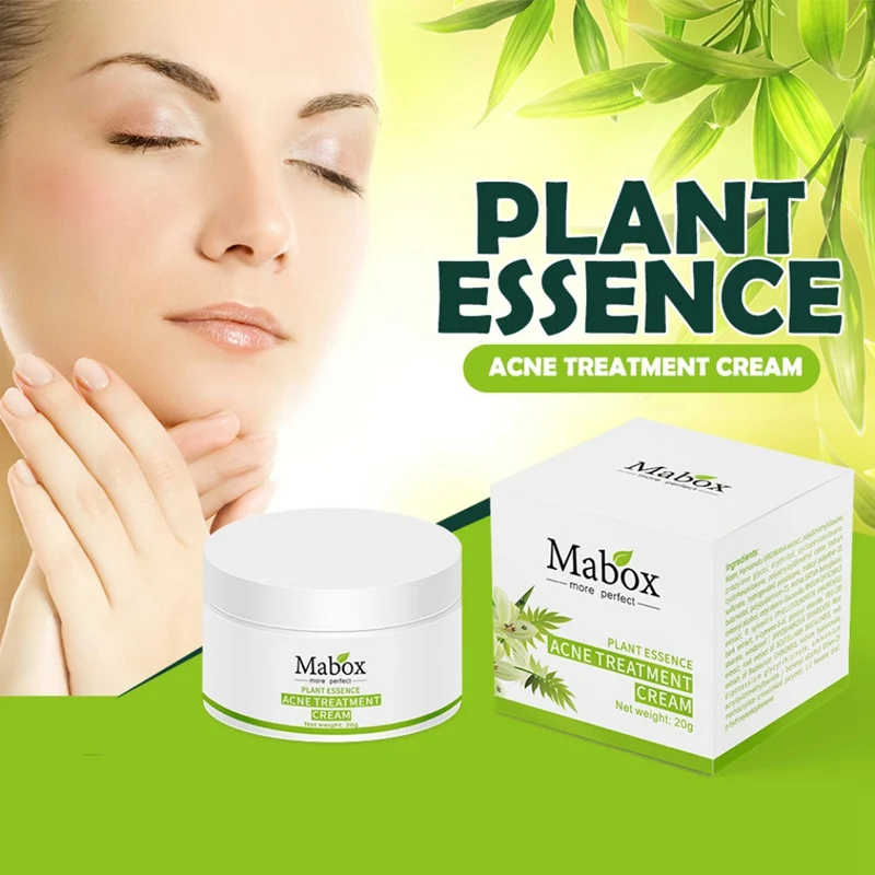 

Effective Anti-acne Plant Essence Acne Treatment Cream Moisturizing Nourishing Skin Oil-Control Cream