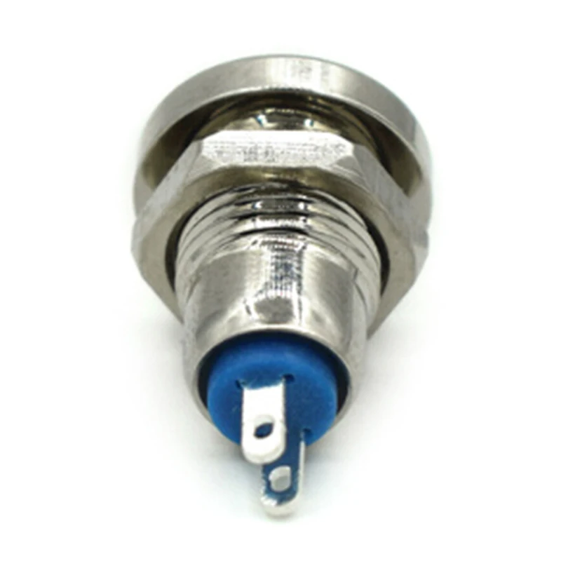 8 мм мини металлическая кнопка сброса переключатель ВКЛ./ВЫКЛ. Переключатель с