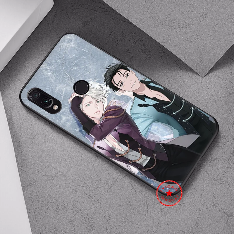 IYICAO аниме Юри на льду мягкий чехол для Xiaomi Redmi Note 8 7 6 5 Pro 5A 4X Мягкий Силиконовый ТПУ