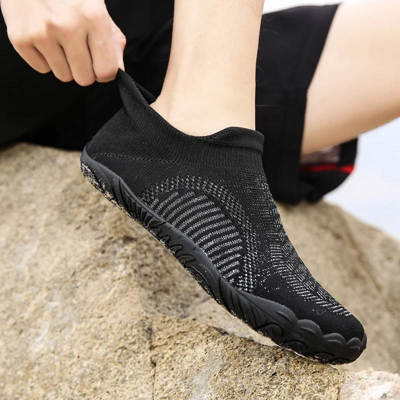 

Men Women Elastic Seaside Barefoot Footwear Aqua Shoe Quick Dry Beach Wading Shoes Outdoor Comfortable Breathable Water Shoe