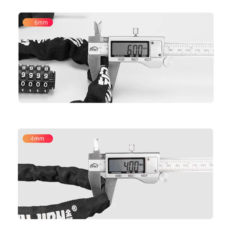 Велосипедный замок с паролем на цепочке аксессуары для езды мотоцикле горном