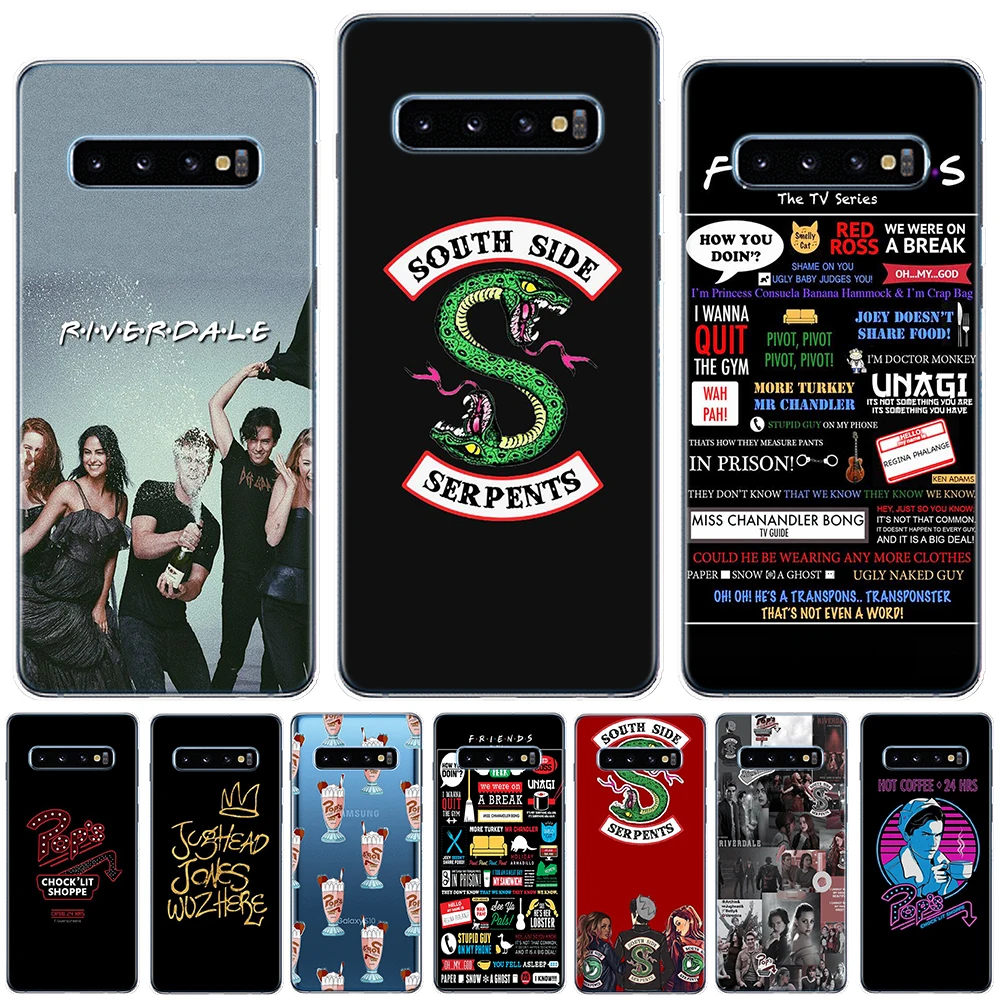Мягкий силиконовый чехол Riverdale с изображением доминантов друзья ТВ для Samsung Galaxy S6