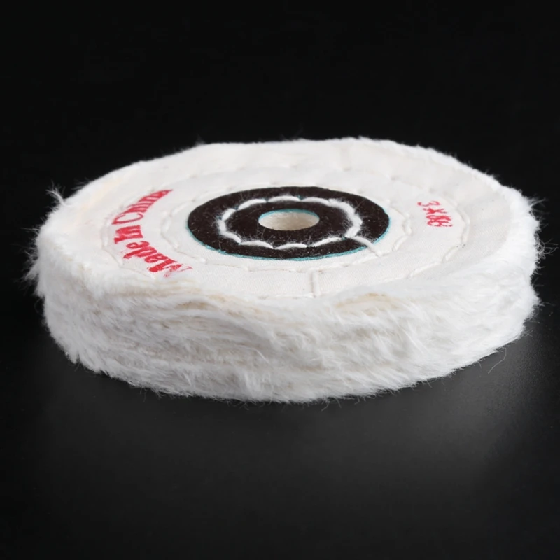 

3'' Cloth Buffing Polishing Wheel Buffer Polish Jewelry Grinder Pad Handcraft