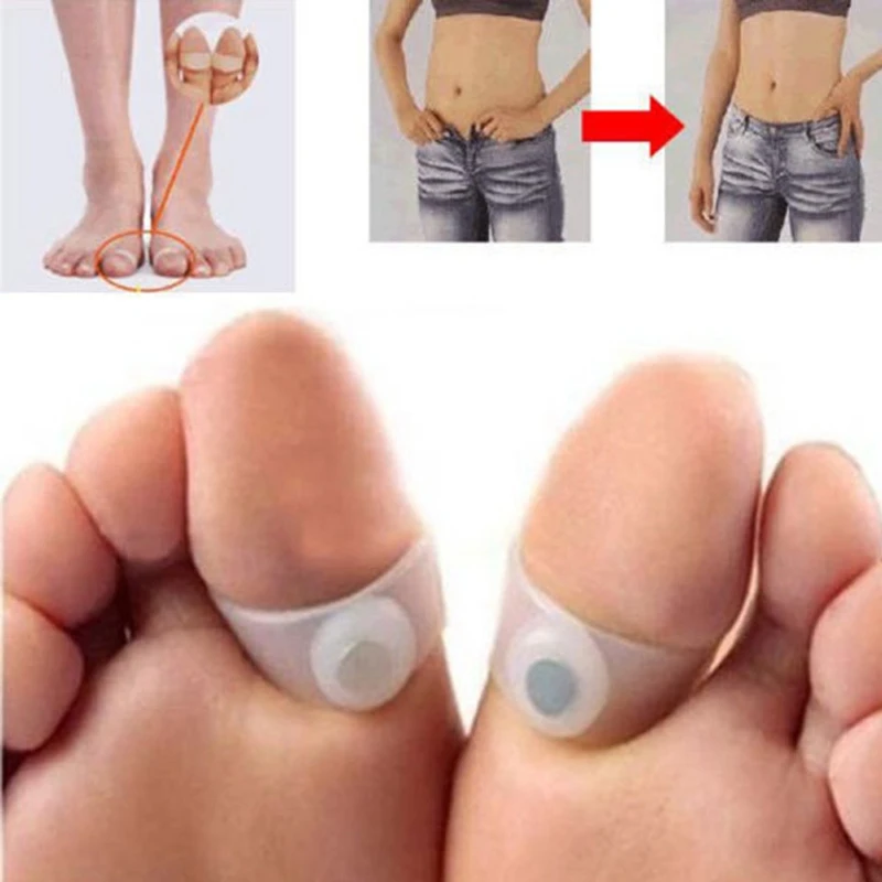 2pair Toe Ring 2 шт. = 1 пара приспособление для устранения деформации пальца на ноге Bunion корректор ортопедический для ног Коррекция педикюра - Цвет: 2pair Toe Ring