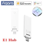 Блок управления умным домом Aqara E1 Zigbee, хаб с мини-шлюзом, USB 3,0, беспроводное подключение, работает с Mijia Mi Home Apple Homekit