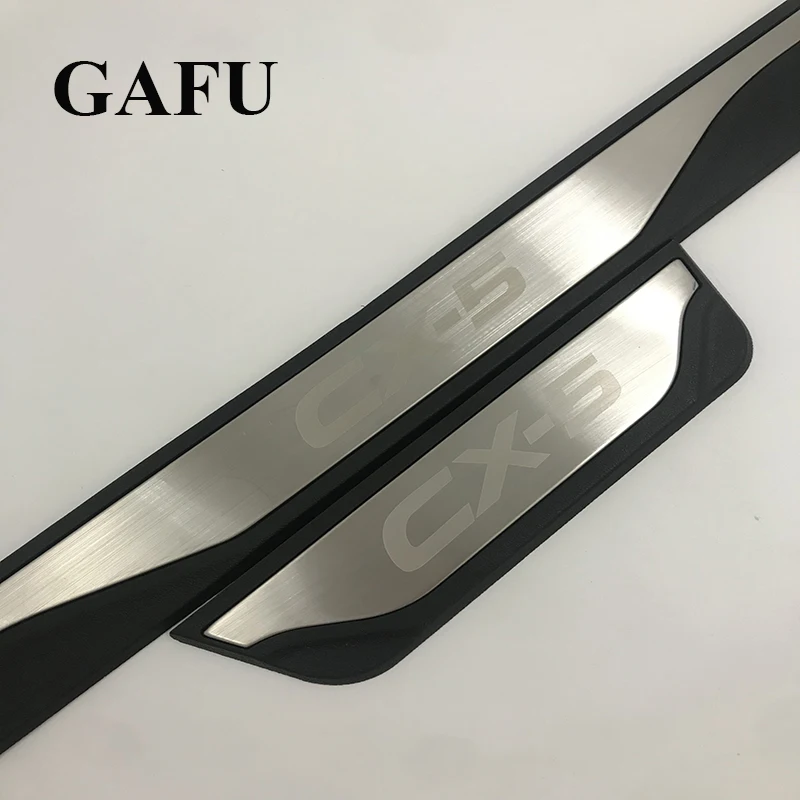 Аксессуары для Mazda CX 5 CX5 2020 2019 2018 2017 2015 автомобильные накладки на пороги из