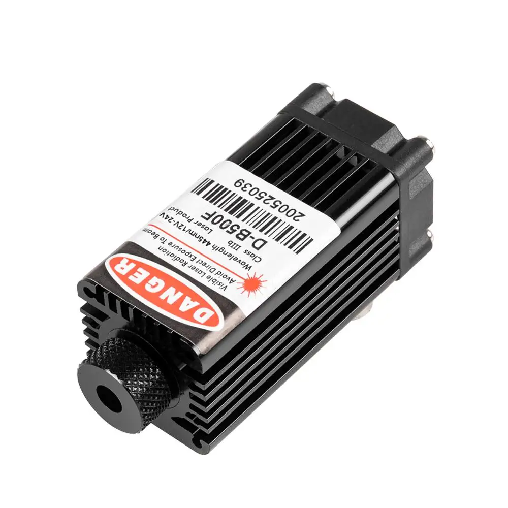 creality 3d 12v24v high power 500mw laser engraving head module blue violet for ender 3 procr 10 3d printer free global shipping