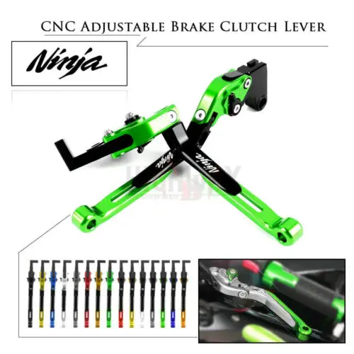 

Motorcycle Adjustable Folding Extendable Brake Clutch Levers for KAWASAKI NINJA ZZR1200 2002-2005 ZZR1100 ZX-11 1990-1992