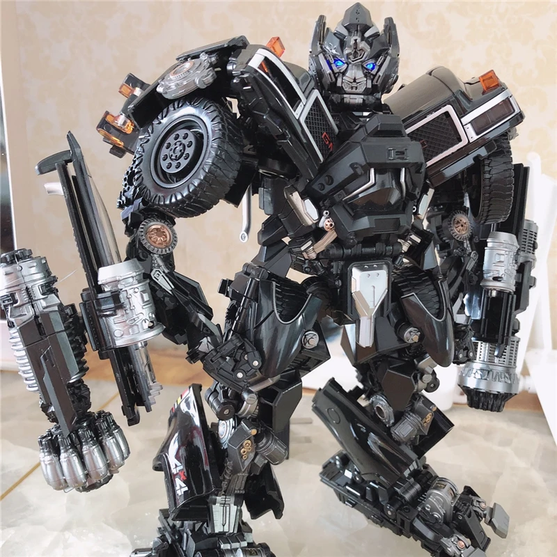 HEIMANBA LS09 грузовик трансформер игрушки огромная фотография экшн фигурка оружия