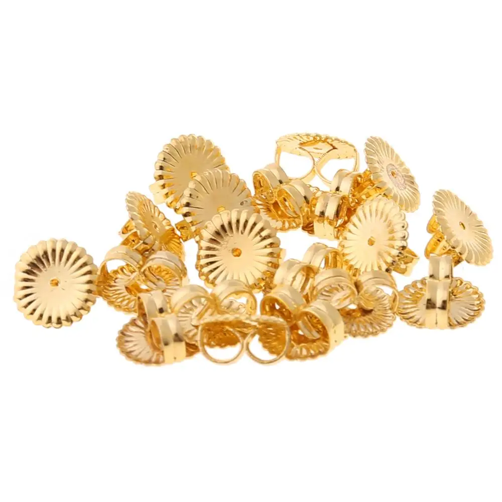 100 шт. цвета: золотистый пусеты для серёжек Замена надежное крепление на ушной