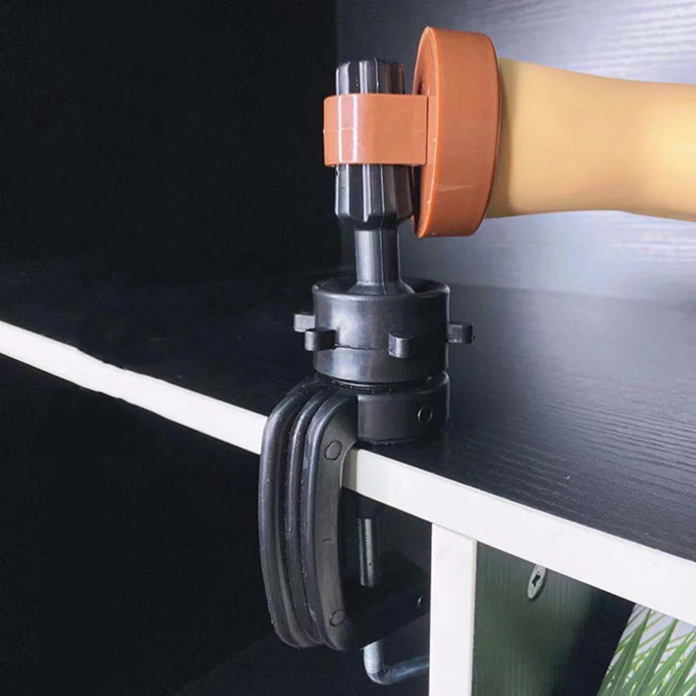 

Nail Art Training Practice Hand Bendable Fake Hand with Mounting Bracket