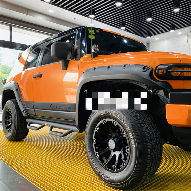 Подходит для Toyota FJ Cruiser Body kit fender 2007- год Воздухозаборники вентиляционные крышки автомобиля refitt широкий кузов аксессуары