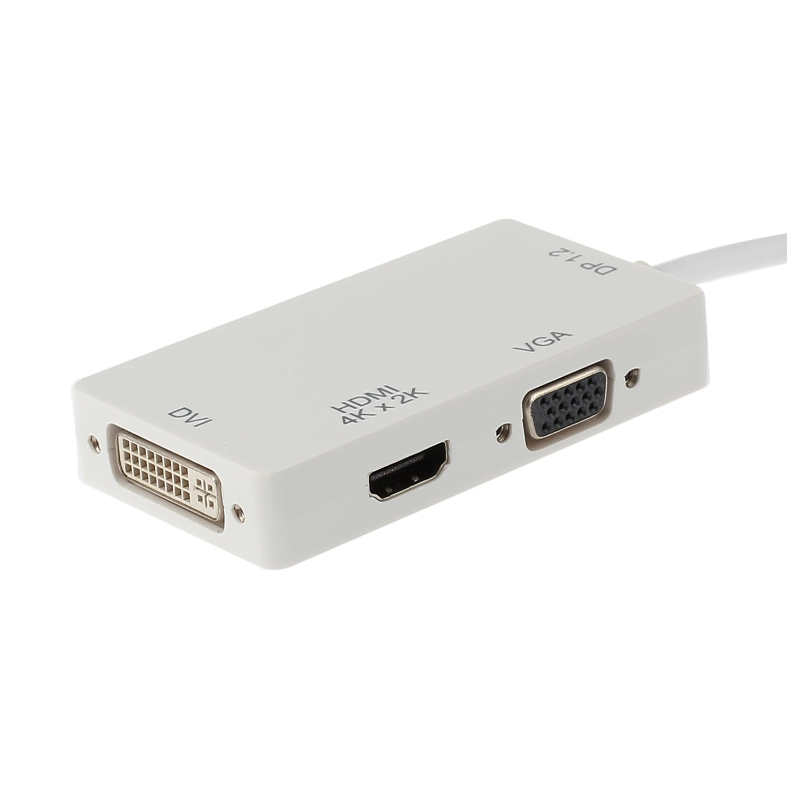 Prozor for Mini Displayport Thunderbolt To HDMI-compatible DVI VGA Cable Adapter DP V1.2 Version 4Kx2K 20 Pin | Электроника