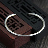 925 sterling silver fashionable individual bracelet handcrafted multi layer line braided simple fashionable womens accessories