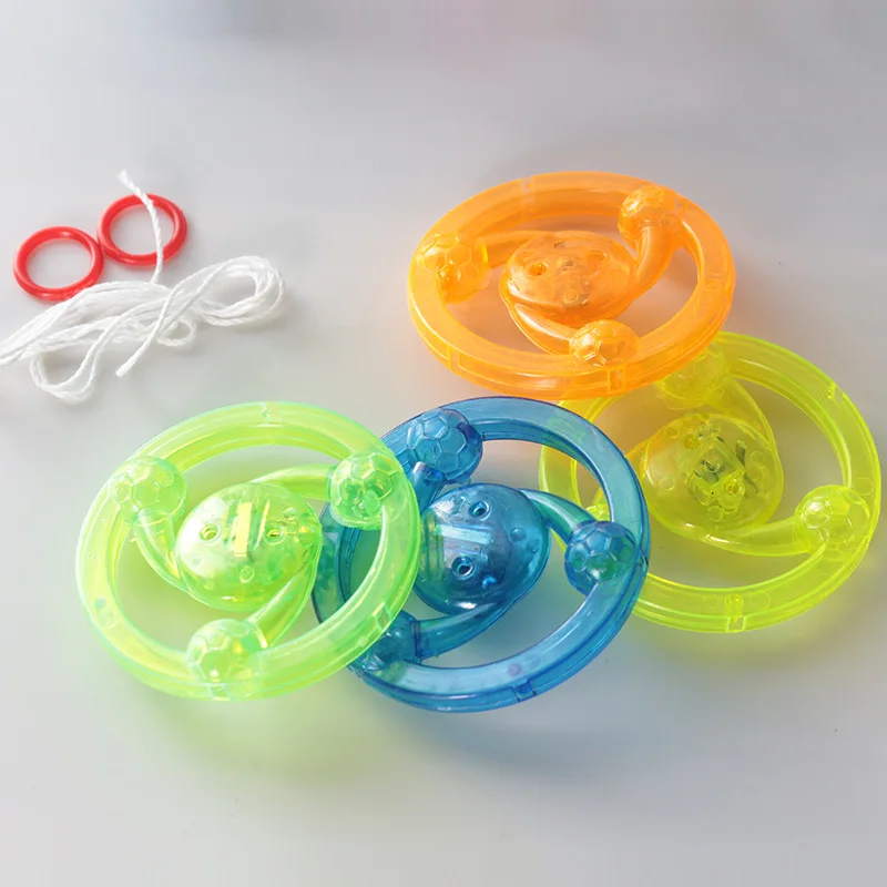 

T Bracing Wire Flywheel Bracing Wire Flash Flywheel Flash Top Shining UFO Fitness Children Shining Toy
