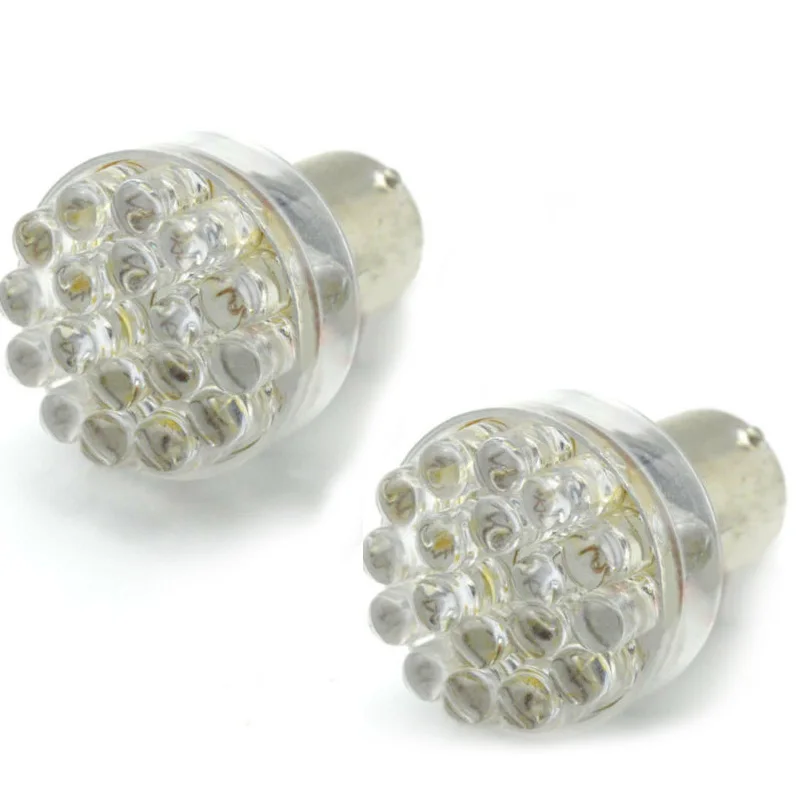 

200LM Reversing light Indicator Set Parts Car White 24-LED Turn Signal