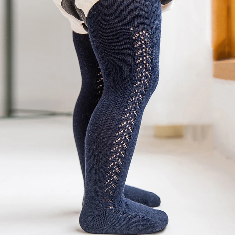 

Newn Girls Stocking 2021 Spring Summer Tight For Toddler Baby Hollow Infant Ribbed Tights Babies Pantyhose Fashion High Quality