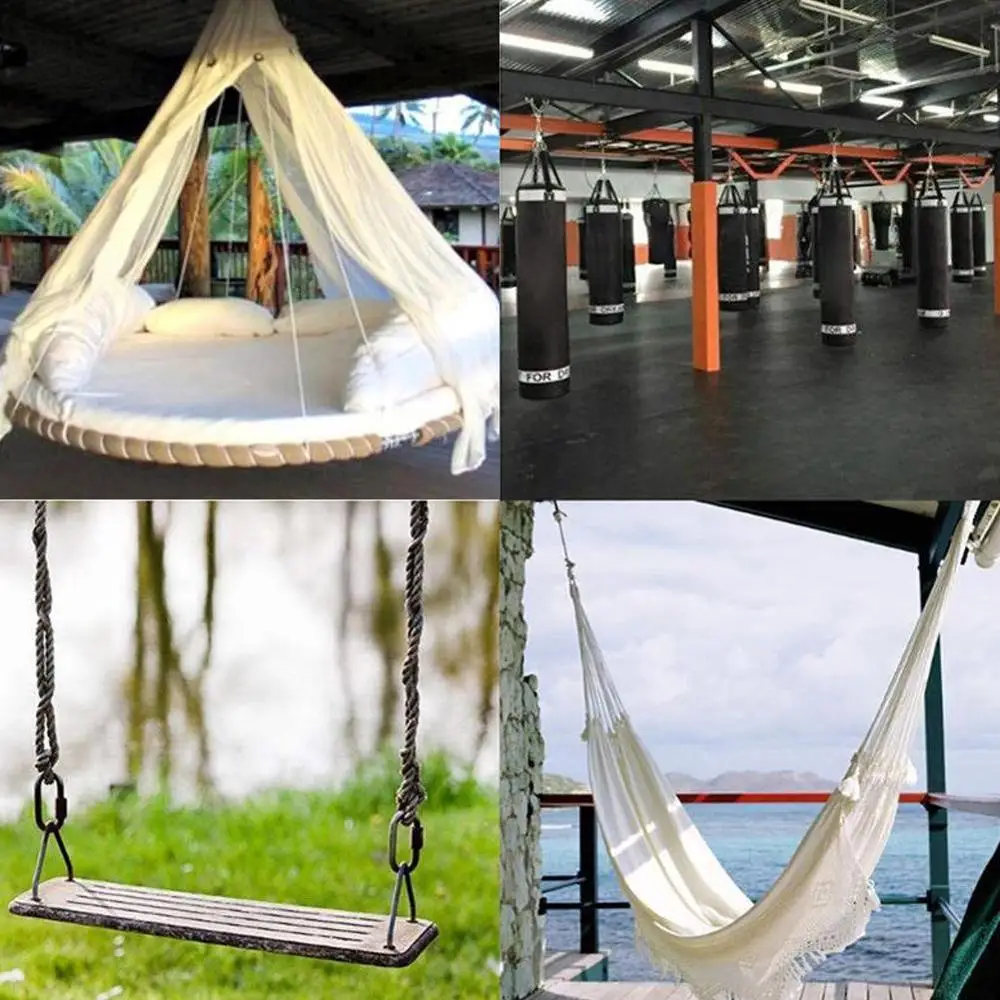

Spring Weight Capacity Sturdy Steel Extension Spring Spring For Hammock Swing Swing For Garden Chair Suspension G4Q2