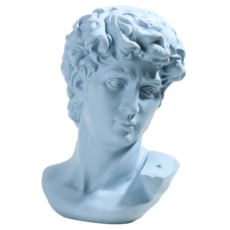 

Nordic Bust Statue Of David Sketch Character Home Accessories Practice Room Character Portrait Crafts Ornaments