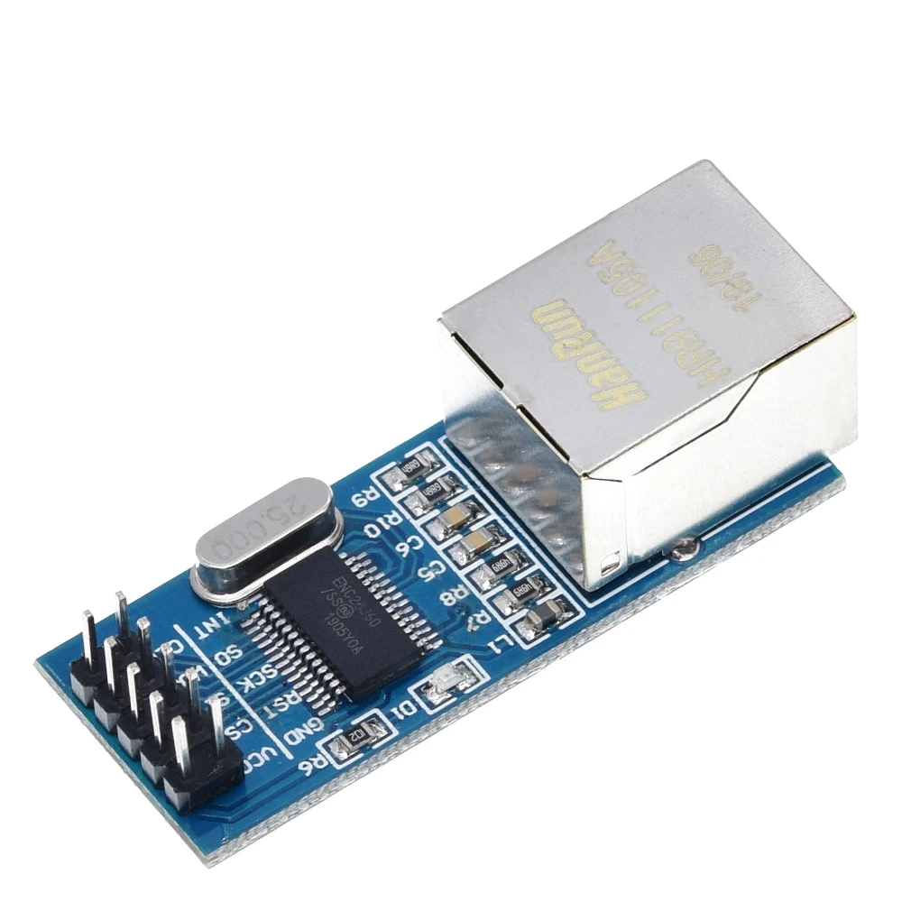 Сетевой модуль ShengYang Mini ENC28J60 Ethernet LAN для Arduino 51 AVR SPI PIC STM32 LPC оптом|Интегральные
