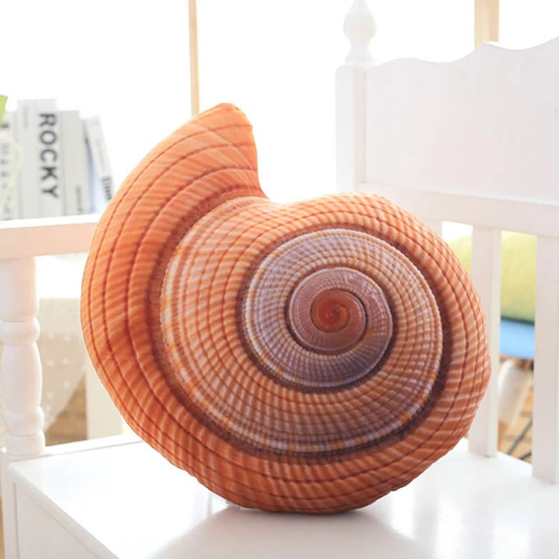 Sea Shell Starfish Conch Soft Stuffed Cushions Sleep Pillows Home Decor Sofa Bed Cushion SeaShell Kids Plush Toys Gift coussin | Дом и сад