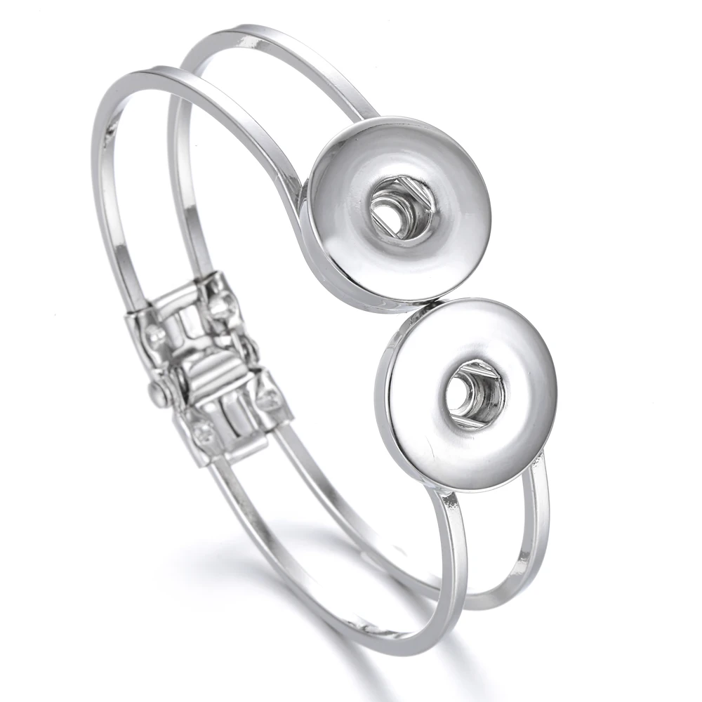 Новые золотые бриллианты 18 мм ювелирные изделия сделай сам с двумя кнопками