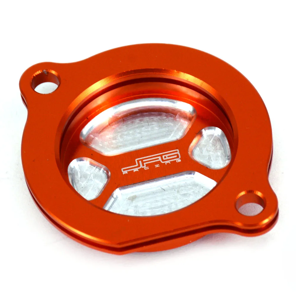 

Motorcycle CNC Oil Filter Cover For KTM SXF250 XCF250 EXCF250 XCFW250 SX XC XCW EXCR SMR 400 450 520 525 540 ADVENTURE 950 990