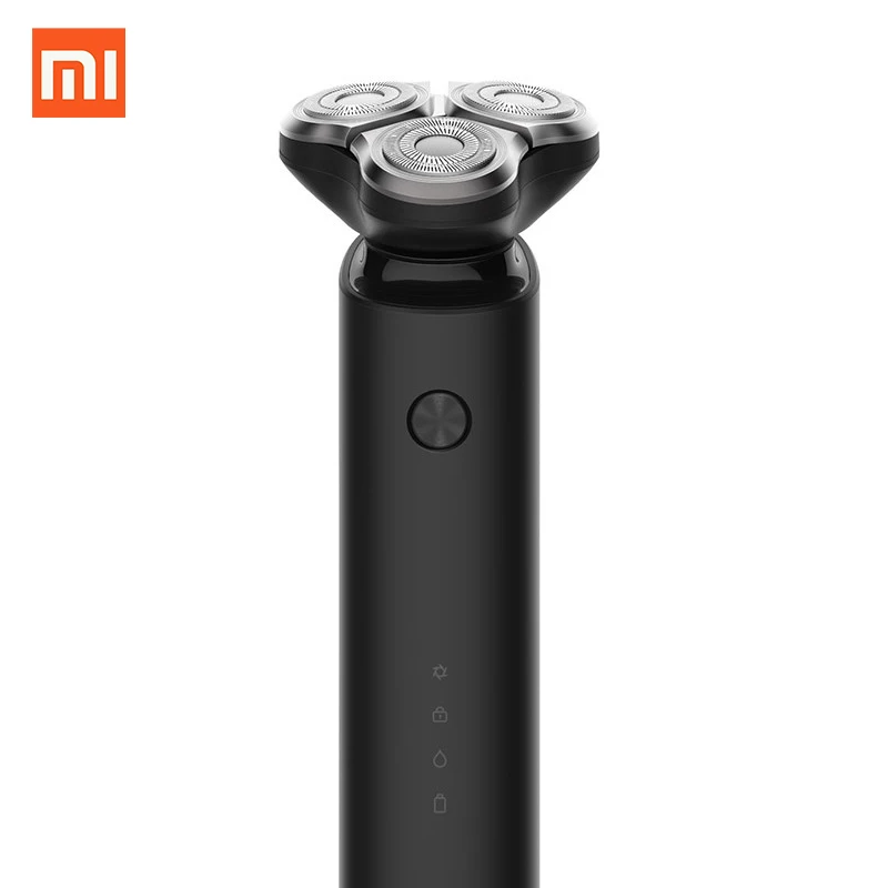 XIAOMI MIJIA электробритва портативная Гибкая бритва головка сухая влажная бритва моющийся триммер для бороды тример двойное лезвие Турбо режим удобный