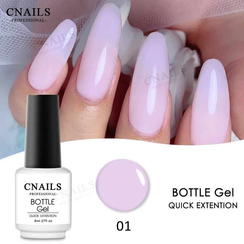 

Профессиональный УФ-гель для быстрого наращивания CNails, Гель-лак для наращивания ногтей, легкий Гель-лак с кисточкой, гель для ногтей, светод...