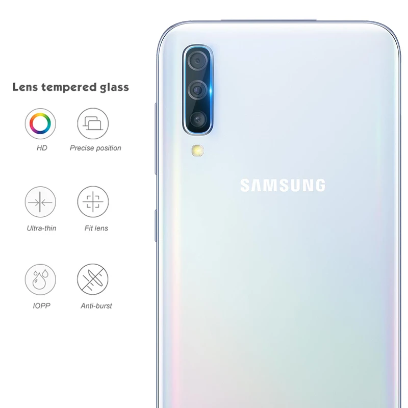 Экран объектива камеры полное Защитное стекло для samsung Galaxy A50 A40 A70 A20 M40 A30 A10 A60 S10 Plus