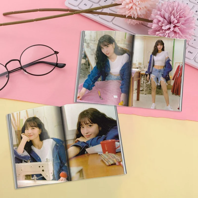 

1 Pc TWICE - University-TWICEZINE Mini Album K-pop Mini Photobook TWICE Photo Album Photo Card Fans Collection
