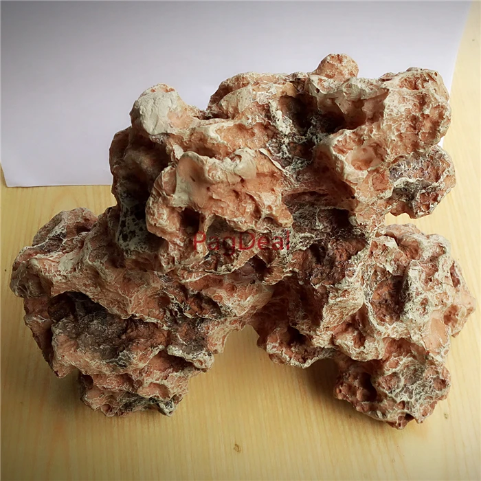 

L24cm*W12*H24cm Aquarium Fish Tank Decoration Resin Rockery Landscape Rock Holes Hiding Cave Tree Aquatic Ornament Large