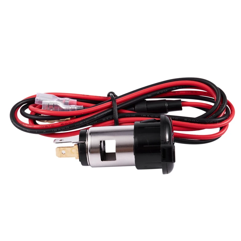 

Auto Car Cable Pre-Wired Cigarette Lighter Plug DC 12V 120W