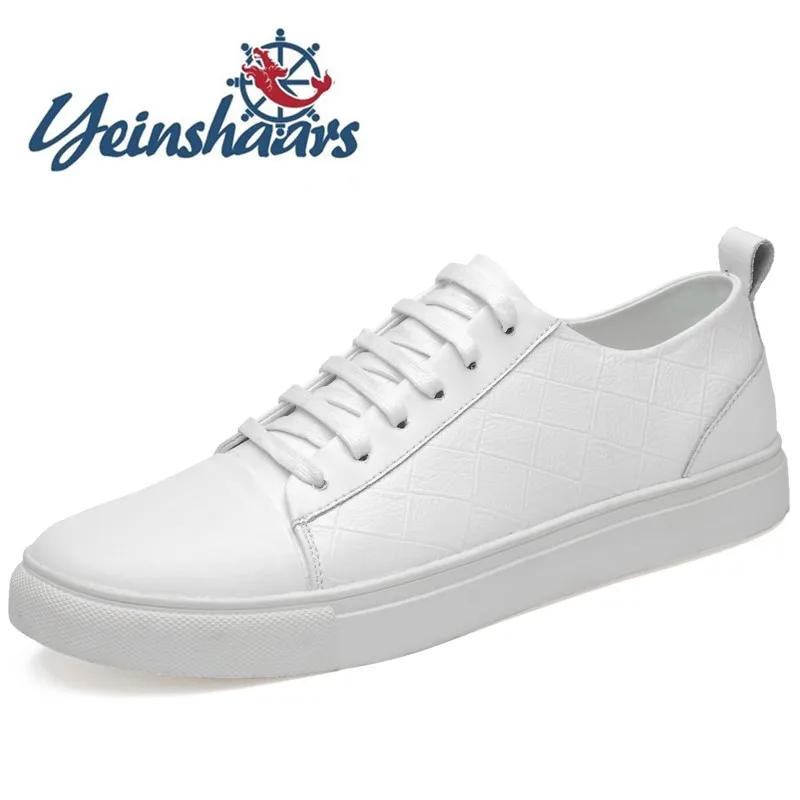 

Белая обувь; Модная удобная прогулочная обувь из натуральной кожи; Легкая Повседневная летняя обувь; Мужская брендовая Классическая обувь; ...