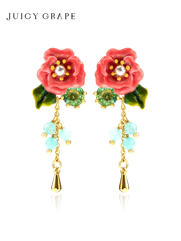 Женские серьги-гвоздики с виноградом 2019 | Украшения и аксессуары