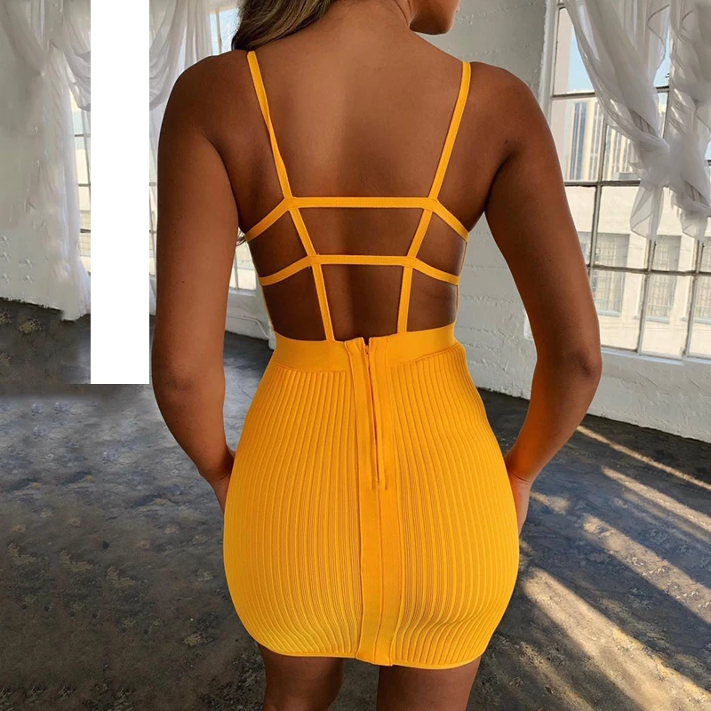 INDRESSME модное женское сексуальное мини-платье с квадратным вырезом на бретелях без спинки, вечерние Клубные открытые платья